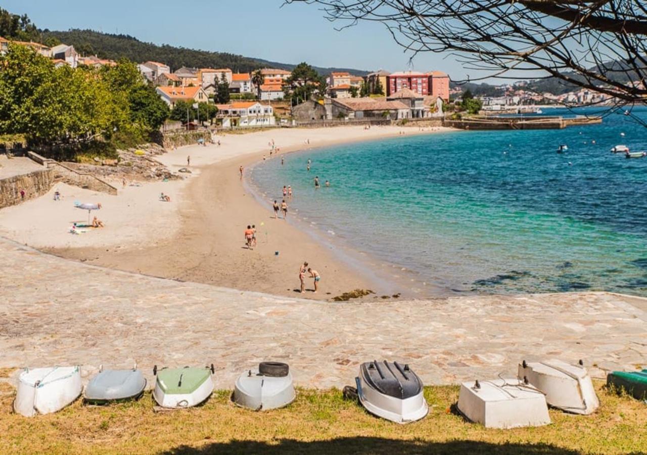Apartamento Playa Blanca Corcubión Eksteriør billede